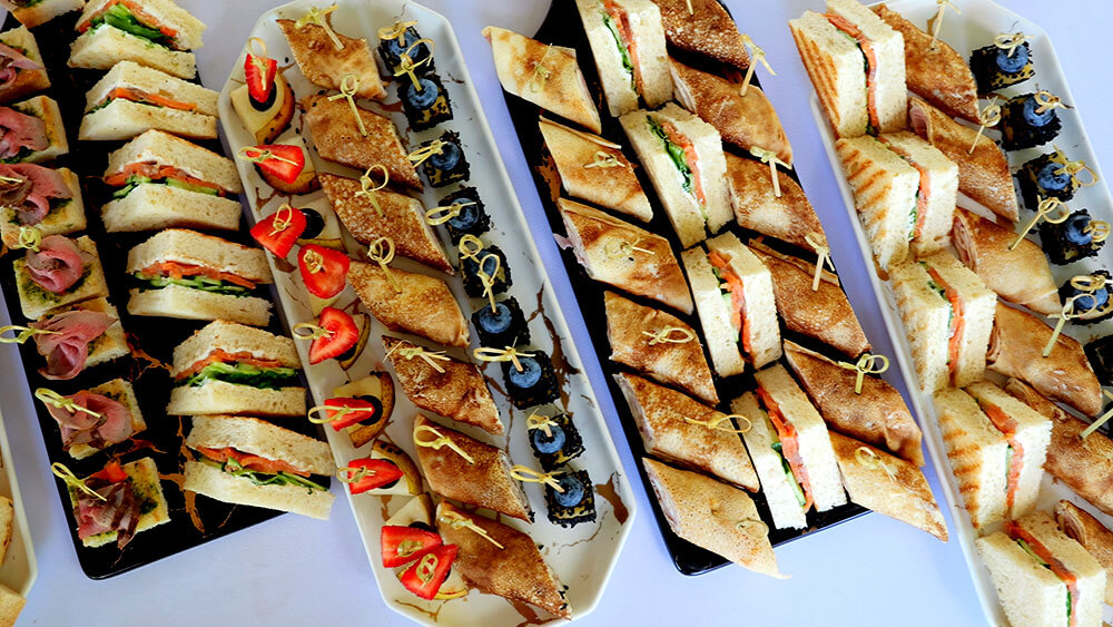 Gourmet Catering Featuring Elegant platters
